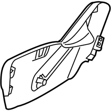 Chrysler 5RT00DX9AC SHIELD Seat Outboard