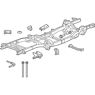 Dodge 55366293AJ FRAME ASSEMBLY Chassis