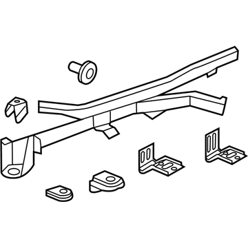 Jeep 68302688AE BEAM Upper Load Path