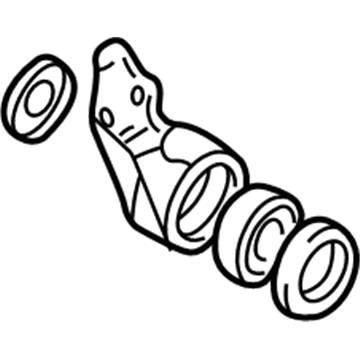 Chrysler MR470020 BRACKET Front Axle Shaft