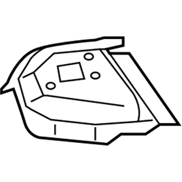 Mopar 68080964AA Panel Taillamp Mounting