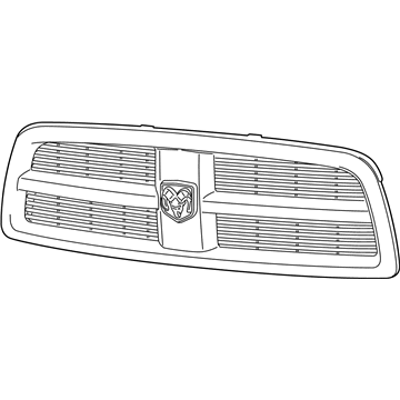 Ram 2500 Grille - 5QX151X8AA