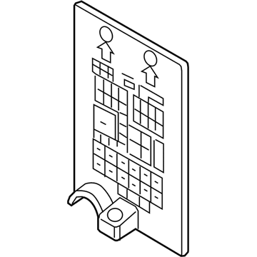 Jeep 68286175AA COVER Fuse Access