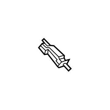 Ram 68268197AA BRACKET Exhaust Hanger