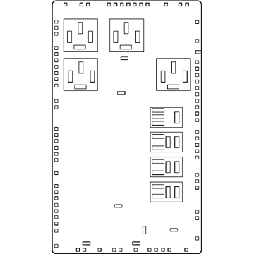 Jeep 56048366AE JUNCTION BLOCK Relay