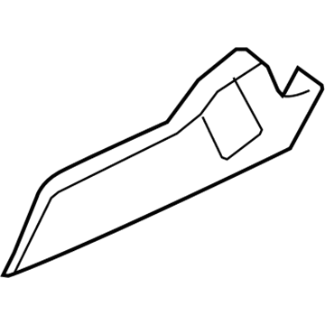 Dodge 1KF631DVAA SHIELD Seat Adjuster Shield