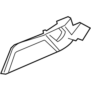Dodge 1KF681DVAA SHIELD Seat Adjuster Shield