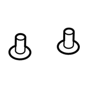 Ram 1YL99NAJAA PUSH PIN Absorber Attach