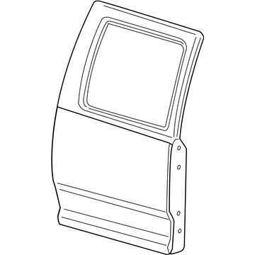 Ram 55372027AF DOOR Rear