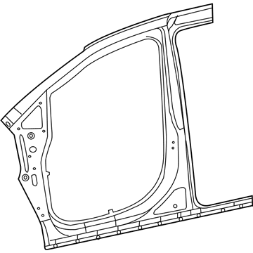 Chrysler 68477018AA PANEL Body Side Aperture Outer Front