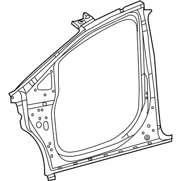 Chrysler 68233968AI REINFORCEMENT Body Side Aperture Front Inner