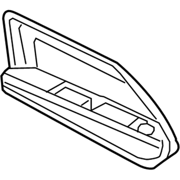 Dodge 1AB501DVAA BOLSTER Front Door