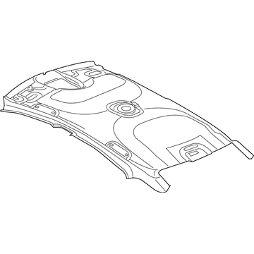 Dodge 1UL14DX9AA Bezel - Center High Mounted Stop Lamp