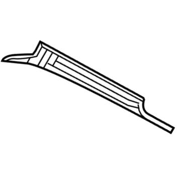Mopar 5QW35AAAAA Applique Instrument Panel Passenger
