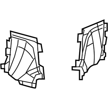 Mopar 5MT28HL1AA Panel Instrument Lower Right Valence