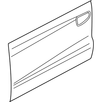 Dodge 55256364 PANEL Door Outer