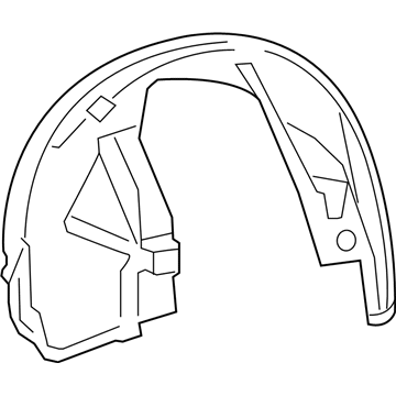 Mopar 68205932AB Shield Splash Front
