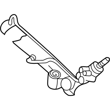 Jeep 52109970AA STEERING GEAR Rack and pinion