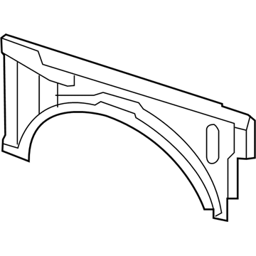 Jeep 55395895AG PANEL Quarter Inner