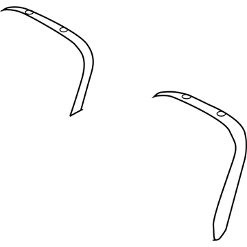 Dodge 1DN291D5AA SEAT BACK Front Driver