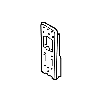 Mopar 68259339AA Plate Front Siderail, Passenger Side