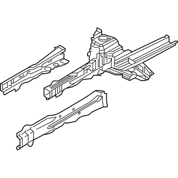 Mopar 68259338AA Rail Frame Front