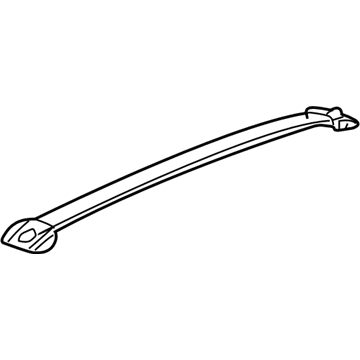 Ram 68078088AB RAIL LUGG RACK CROSS