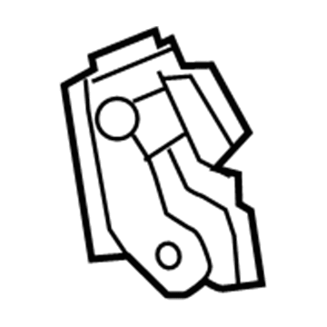 Jeep 68068353AC LATCH Rear Door