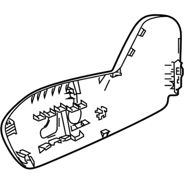 Jeep 6EP10DX9AA SHIELD Seat Outboard