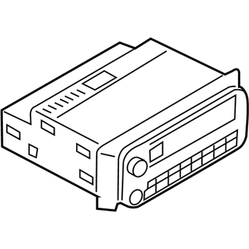 Dodge 82206586 RADIO AM/FM with CD and Cassette