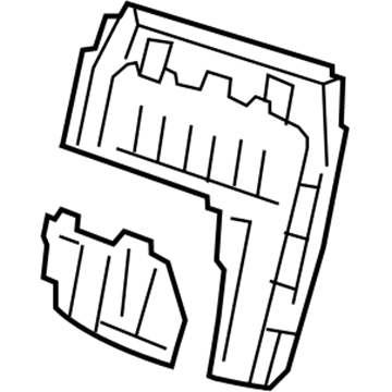 Chrysler 1FK771J3AA PANEL Front Seat Back