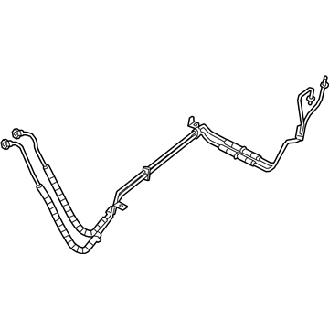 Ram 68268597AB HOSE AND TUBE Oil Cooler Pressure and Return