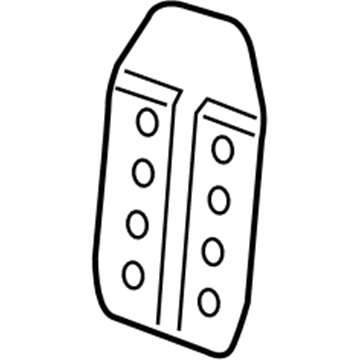 Chrysler 68229493AB VENTILATION BAG Seat Back