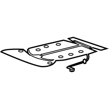 Chrysler 68229489AC HEATED PAD Seat Cushion