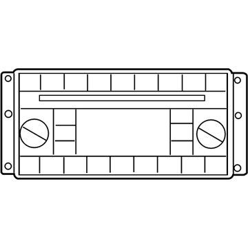 Jeep 68252828AB RADIO MULTI Media