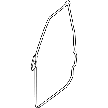 Ram 55112357AG WEATHERSTRIP Front Door Mounted