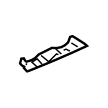 Dodge 52106739AA PLATE Rear Spring Clip
