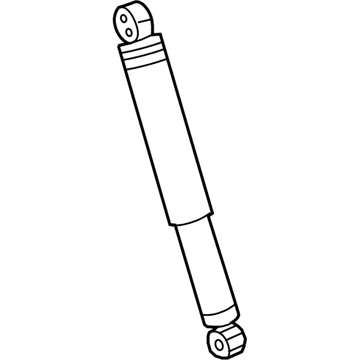 Dodge 68052690AB SHOCK ABSORBER Suspension Rear