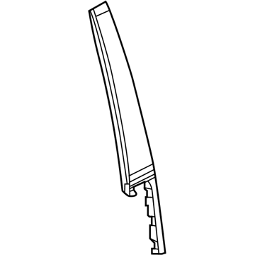 Jeep 68246270AC APPLIQUE B Pillar Rear