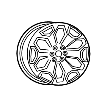 Ram 5YD621NWAB WHEEL Aluminum