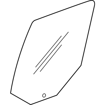 Ram 68088704AB GLASS Rear Door