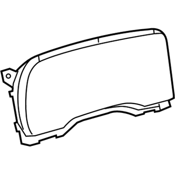 Jeep 68054484AA MASK Instrument Cluster