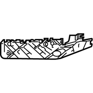 Jeep 68223470AA BRACKET Fascia