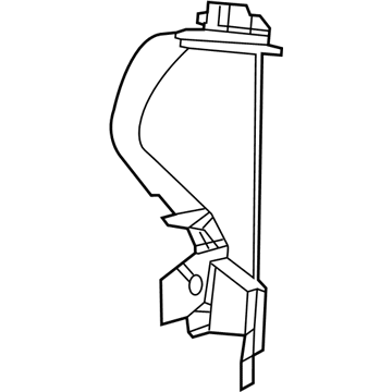 Jeep 68381704AA BAFFLE Air Inlet Right