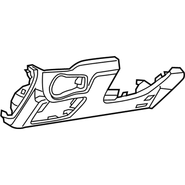 Jeep Steering Column Cover - 5YP05LU5AB