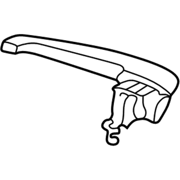 Dodge 55075654 HANDLE Exterior Door
