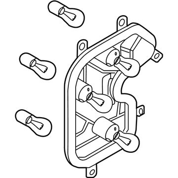 Mopar 68270837AA Housing Lamp