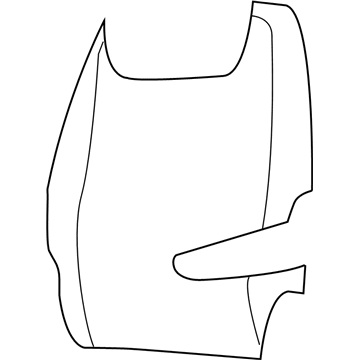 Ram 5LF90BD1AA COVER AND PAD Seat Back