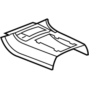 Chrysler 1AF14XDVAB BEZEL Center Console