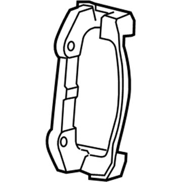 Dodge 68052371AB ADAPTER Disc Brake Caliper Front